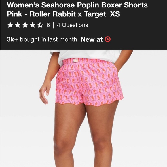 Roller Rabbit x Target Seahorse Sleep Boxers - Picture 3 of 4